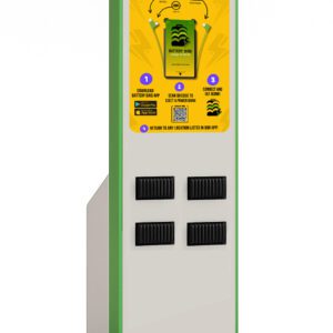 LARGE CHARGING STATION KIOSK